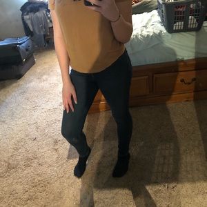 Hollister High Rise Super-Skinny Dark Wash Jeans